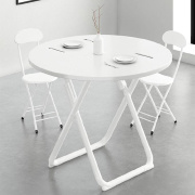 餐桌椅组合可伸缩折叠圆桌圆形小圆桌，简约客厅椅子坐垫宿舍接待