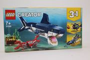 乐高积木lego 31088 儿童益智拼装玩具创意百变 深海生物 鲨鱼