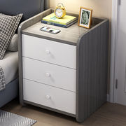 床头柜卧室简约现代小柜子简易小型床头收纳柜家用轻奢储物床边柜