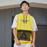 匹克维金斯连帽背心，夏季户外篮球服，休闲百搭无袖上衣潮酷df613291