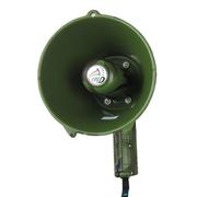 信必睿军绿色m彩户外喊话器，轻便手持扩音器喇叭，充电录音军绿色