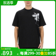 Y-3男装棉质T恤印花圆领短袖 IN4353