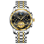 表全自动机械陀飞轮，瑞士手表士款手表，高档品牌防水男