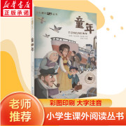 童年高尔基正版书籍一年级阅读课外书必读注音版儿童读物二年级课外阅读书籍，老师正版高尔基的童年适合小学生看的图书文学