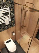 凡尔赛日式拉槽木纹瓷砖卫生间浴室背景墙玄关墙砖600x600阳台砖