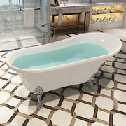 沃特玛贵妃浴缸家用成人，浴缸亚克力独立式欧式复古浴缸