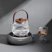 电陶炉煮茶炉煮茶器小型玻璃全自动煮茶壶茶具套装家用铁壶烧水壶
