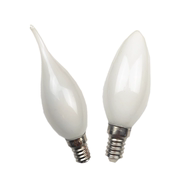 客厅照明LED水晶灯吊灯灯泡E14 220V5W小螺口尖头拉尾灯泡LED灯泡