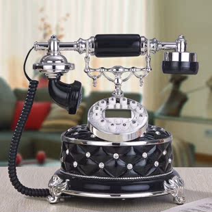 欧式电信固定电话坐机仿古复古插卡无线座机家用古董创意时尚老式