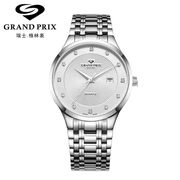 进口瑞士格林手表，情侣对表简约时尚，水晶石英表55042