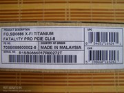 创新声卡X-Fi Titanium Fatal1ty Pro SB0886 钛合金版 送光