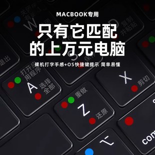 naccity2023款macbookpro键盘膜macbook适用于苹果air电脑，14寸膜13.3笔记本pro，保护膜mac防尘罩tpu透明m2