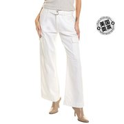 DL1961 Zoie 亚麻混纺牛仔裤 - 白色 美国奥莱直发