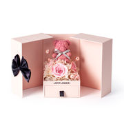 永生花玫瑰花束苔藓小熊首饰盒送女生妈妈婆婆长辈生日礼物母亲节