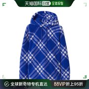 99新未使用香港直邮BURBERRY 宝蓝色男士卫衣/帽衫 8077523
