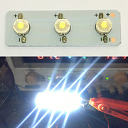超值18650锂电池灯板3v-4.2v白光，高亮度(高亮度)led灯，贴片灯珠台灯夜市灯