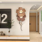 2023现代简约时钟挂墙家用挂钟客厅玄关背景装饰时尚艺术钟表