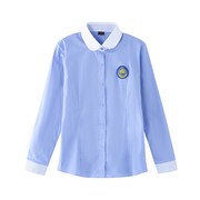 龙泉绿谷外国语实验小学校服短袖英伦学院风学校指定长袖男女衬衫