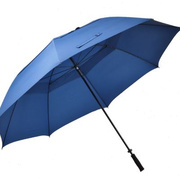 雨伞长柄超大号伞三人，加大加厚男女双层特大防风，伞暴雨专用伞黑伞