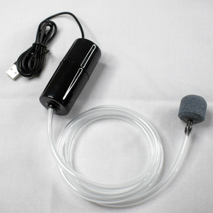 USB车载养鱼氧气泵鱼缸家用小型超静音便携增氧泵充电钓鱼打氧机