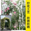 花园植物拱门花架欧式庭院铁艺户外月季铁线莲攀爬支架爬藤架