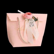 结婚礼喜糖盒子欧式ins风创意手提袋伴手礼袋，婚庆糖果包装s8