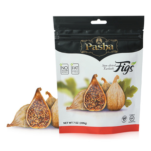PASHA帕夏牌土耳其无花果干200g进口 Dried Figs自然风干零食蜜饯
