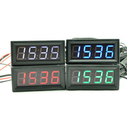 数码管夜光车载时钟 温度电压LED 12V/24V DIY车用电子表时钟模块