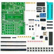 51单片机开发板套件AVR兼容实验学习板DIY电子制作焊接TJ-5.6-158