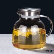 开水壶凉水壶高硼硅玻璃，耐热耐冷可明火，冰水瓶茶壶不锈钢盖无铅。
