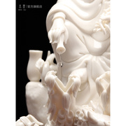 德化白瓷陶瓷滴水观音，佛像南海观世音菩萨，佛像家用供奉客厅