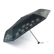 台湾彩虹屋大伞面折叠清新超轻晴雨超强防晒防紫外线晴遮阳太阳伞
