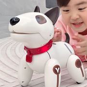 儿童电动玩具狗狗走路会叫宝宝抬头练习布莱迪机器狗智能爬行玩具