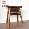 新中式仿古家具实木榆木马鞍凳/吧台凳/凳子矮凳茶几凳餐桌凳板凳