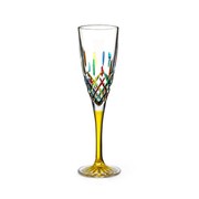 意大利进口zecchrrin水晶，彩色玻璃杯高脚杯红酒杯家用香槟酒杯