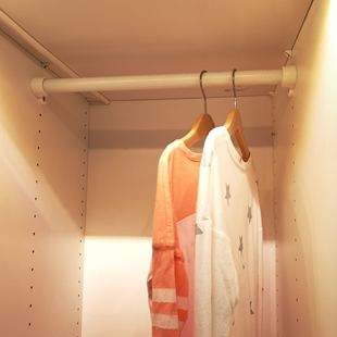 宜家国内康普蒙挂衣杆衣柜杆子可切割多尺寸衣柜配件衣杆