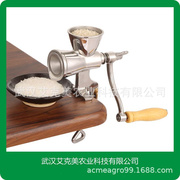 手摇咖啡磨豆机，手动磨粉机不锈钢固定花椒芝麻，胡椒研磨器