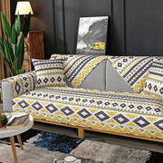 沙发垫四季通用全棉布艺防滑坐垫，简约现代实木，北欧沙发套沙发巾罩