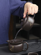 定制紫砂壶茶具套装礼盒陶瓷功夫茶壶茶杯大容量盖碗家用整套创意