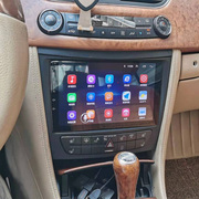 奔驰E系W211W219CLS导航大屏安卓中控显示屏倒车影像记录仪一体机