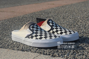 首尔的米家VANS 男鞋女鞋Slip-on Mule黑白棋盘格帆布休闲半拖鞋