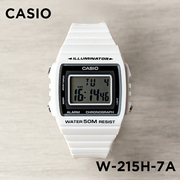 卡西欧手表CASIO W-215H-7A户外运动时尚复古方块防水电子表