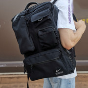 气垫肩带背包耐克学生书包大容量旅行休闲运动包双肩包CK2656
