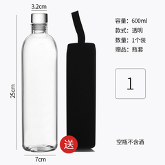 玻璃酒瓶空瓶泡果酒梅酒自酿酒专用密封白酒分装瓶 大容量2斤瓶子