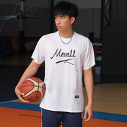 movall运动t恤美式篮球，投篮服健身训练短袖，速干透气上衣男夏秋季