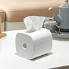 日本进口卷纸筒客厅厨房创意，纸巾盒手纸盒，车载卫生纸盒纸巾卷纸架