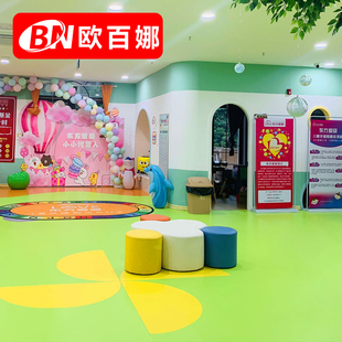 欧百娜幼儿园地胶，室内专用防滑pvc塑胶地板，游乐场舞蹈教室地垫
