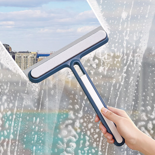 擦玻璃神器家用窗户清洁刷镜子浴室专用刮水器双面擦保洁清洁工具
