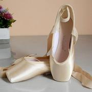 亚莉丝黛芭蕾舞鞋足尖鞋，缎面练功形体全底儿童舞蹈鞋训练鞋