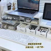 宿舍桌面置物架书桌电脑增高笔记本台式支架办公室收纳显示器支撑